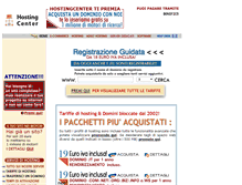 Tablet Screenshot of hostingcenter.net